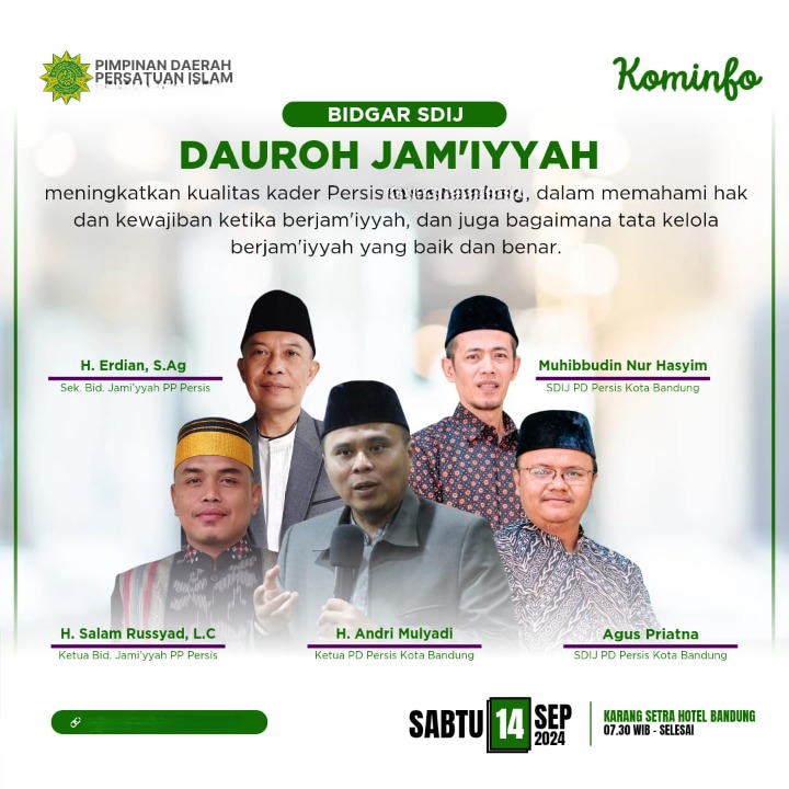Dauroh Jamiyyah SDIJ PD PERSIS Kabupaten Bantul